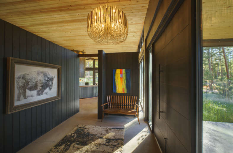 Social Haus interior entry - Light Architecture