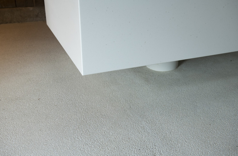 Details of corian counter and floor. - Hiroshi Mizusaki