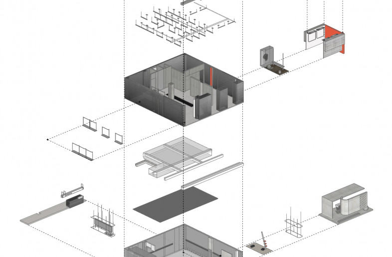 Axonometric diagram - ZenZhang