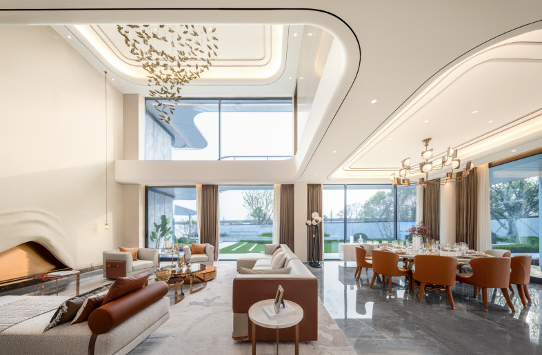 concise and transparent interior space - Wu Qing Shan