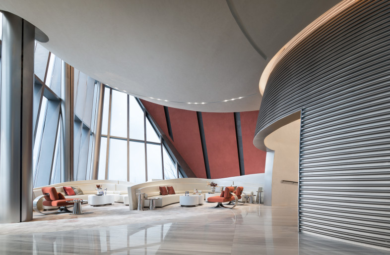 Stair shell on first floor - A Guang
