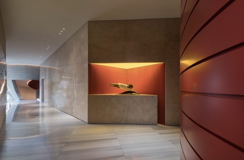 Corridor on first floor - A Guang