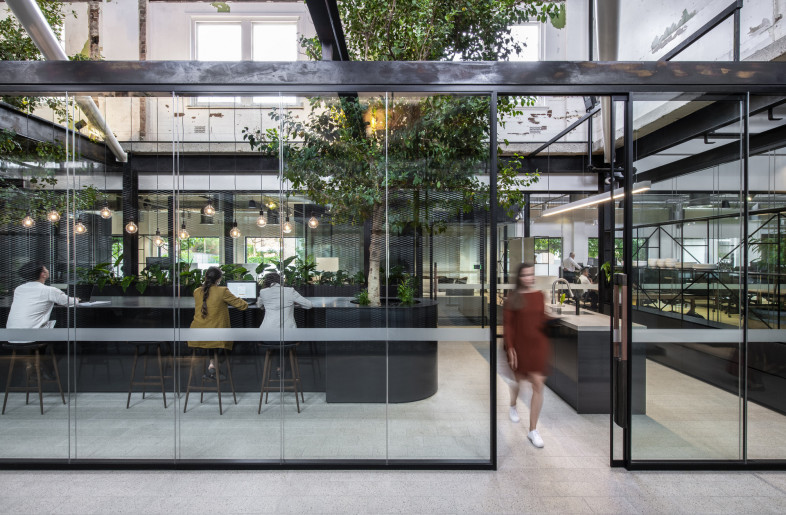 This intervention is fundamental to generating a highly porous and breathable campus, offering fresh air and natural elements to the workplace. - Nicole England