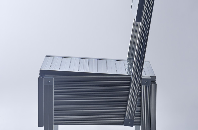 Re-Assemble Chair - Homage to Enzo Mari - photo by MASAYUKI HAYASHI