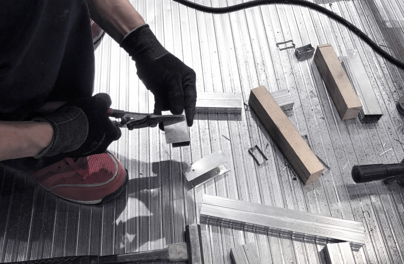 Disassemble Store  to Re-Assemble Chair - photo by DYD