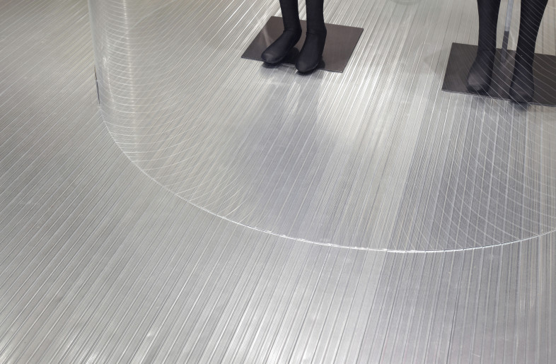 Floor made by LGS Material - photo by KOZO TAKAYAMA