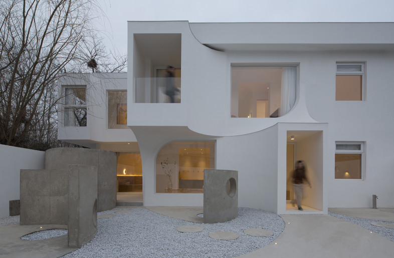 Architecture at dusk - Atelier d'More