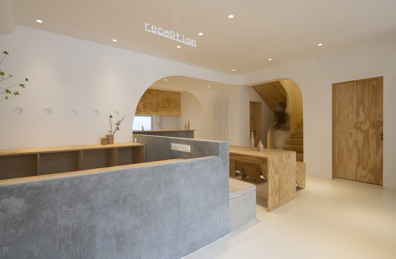 The common area on the ground floor - Atelier d'More