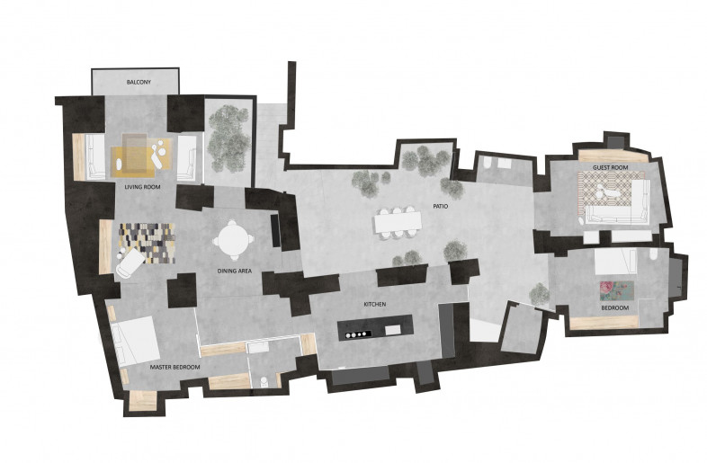 floor plan - Pitsou Kedem architects