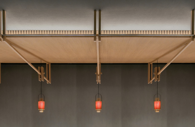 Details of the eaves and lanterns. - yuuuunstudio