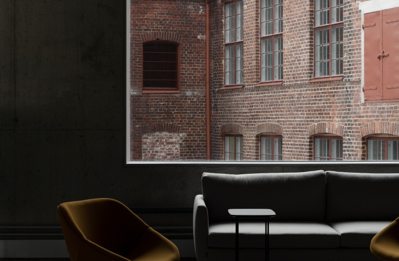 The interiors concept was created in close cooperation with the students and staff. - Niclas Mäkelä