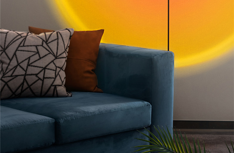 Italian Halo Edition lamps bring in the memories of mountains and seasin the sunset, which implants the rich and far-reaching spiritual boundaries in the space, and convey emotional belonging and cultural identity through the context. - Bemo Studio·Yanming