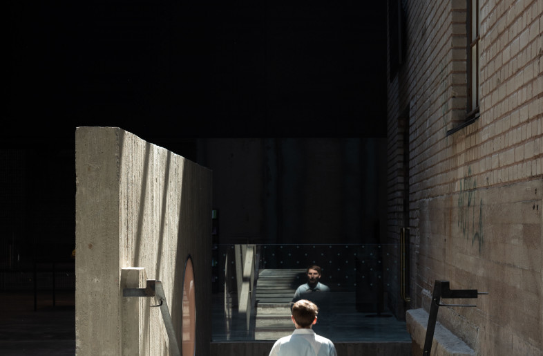 Staircase to underground club space - Hannu Rytku