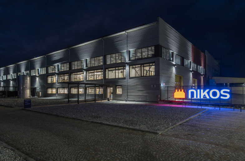 Nikos factory by night - Tihomir Rachev