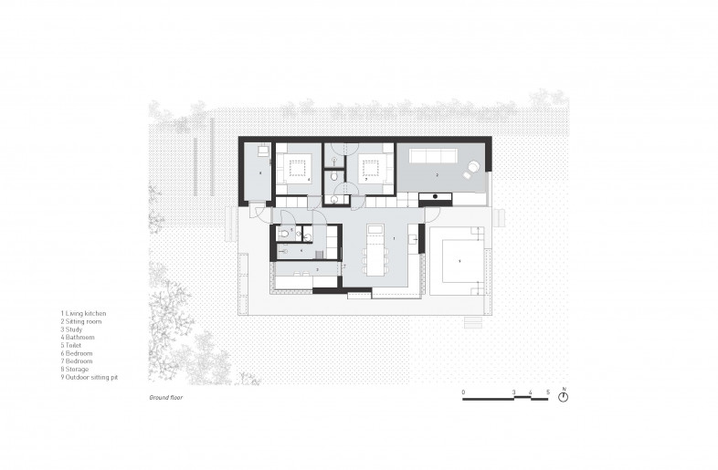 Ground floor - Denkkamer