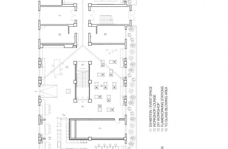 Kids Museum of Glass 2.0 Floorplan F1 - COORDINATION ASIA